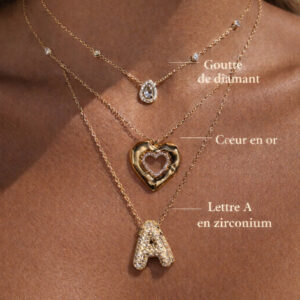 Collier goutte