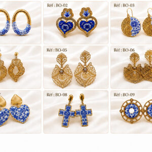 Boucles d’oreilles Azulejos