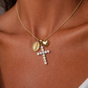 Collier 3 médaillons