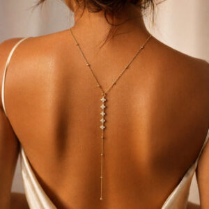 Bijoux de dos trèfle