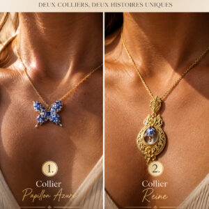 Collier papillon N1