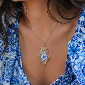 Collier coração Chaves