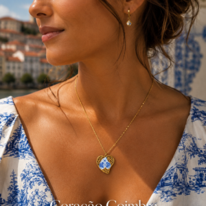 Collier Coração Coimbra