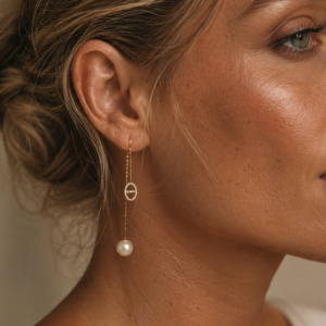 Boucle perle Nathalie