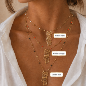 1. Collier Portugal Perle — blanc