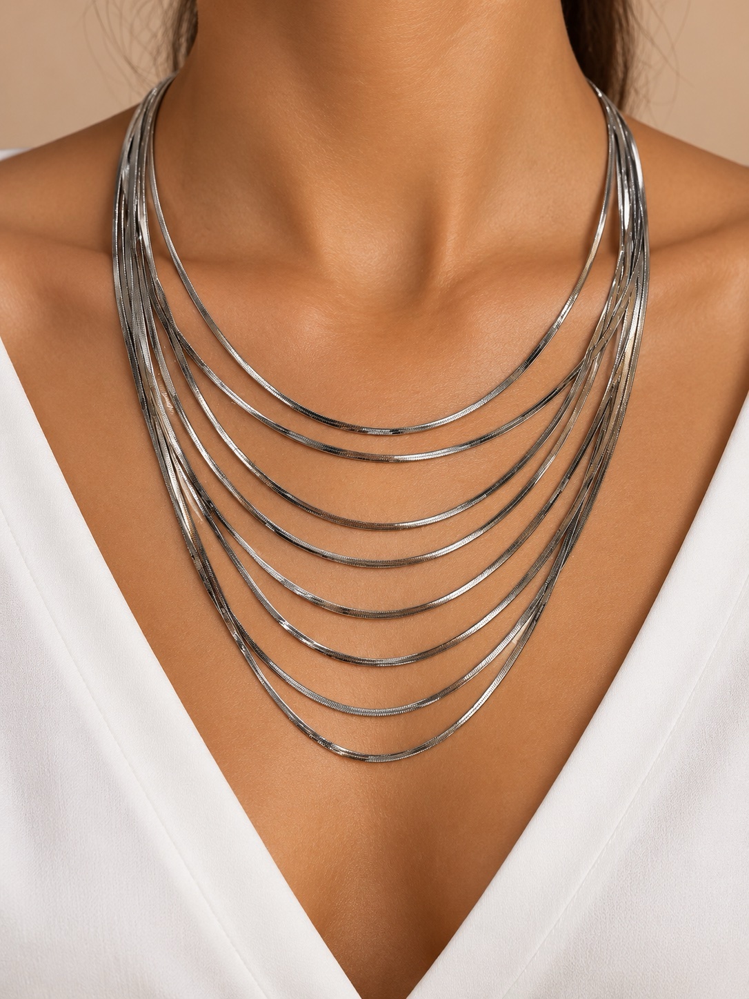 Collier Nathalys argent
