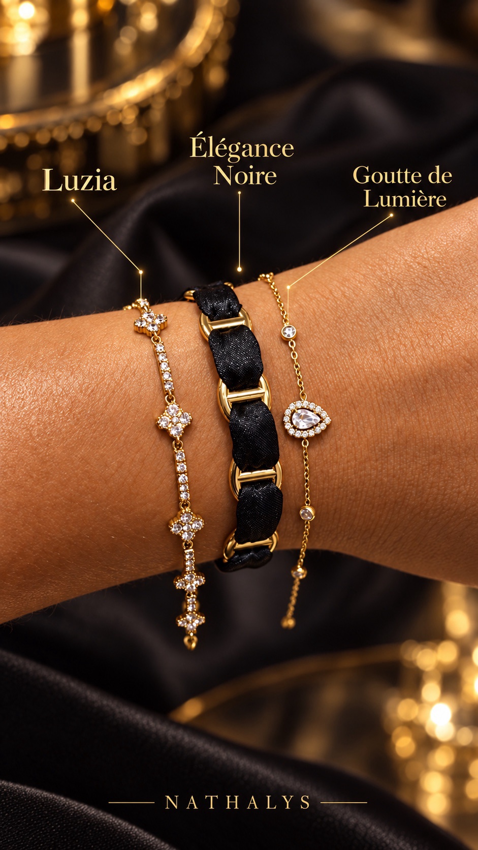 Bracelet goûte de lumière